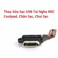Thay Sửa Sạc USB Tai Nghe MIC Coolpad E502, Chân Sạc, Chui Sạc Lấy Liền